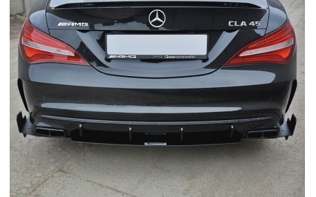Накладка задняя Mercedes CLA-class W117 2017-2019