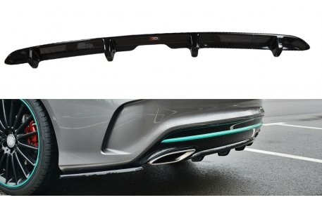 Накладка задняя Mercedes CLA-class W117 2017-2019