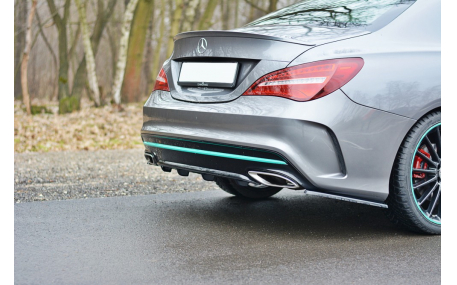Накладка задняя Mercedes CLA-class W117 2017-2019