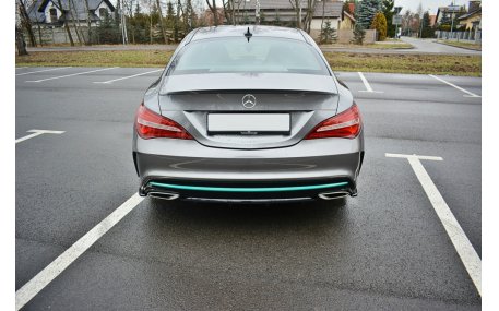 Накладка задняя Mercedes CLA-class W117 2017-2019