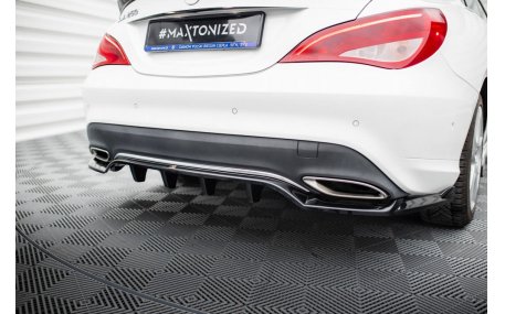 Накладка задняя Mercedes CLA-class W117 2017-2019