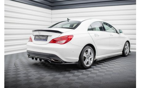 Накладка задняя Mercedes CLA-class W117 2017-2019