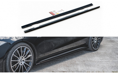 Накладки на пороги Mercedes CLS-class C257