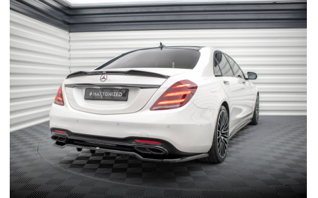 Накладка задняя Mercedes S-сlass W222 2018-2020