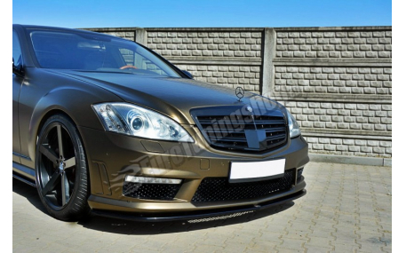 Накладка передняя Mercedes S-class W221 2009-2012