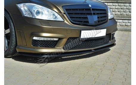 Накладка передняя Mercedes S-class W221 2009-2012