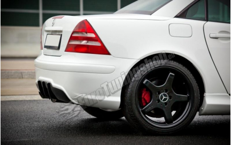 Бампер задний Mercedes SLK-class R170