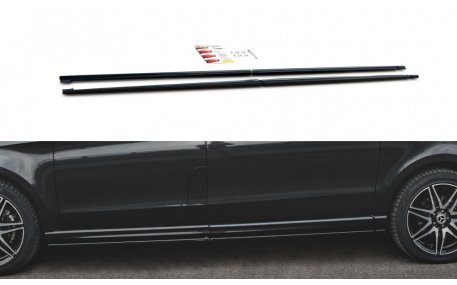 Накладки на пороги Mercedes Vito W447