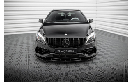 Накладка передняя Mercedes A-class W176 2015-2018