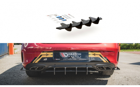 Накладка задняя Mercedes C-class W205 Coupe 2014-2019