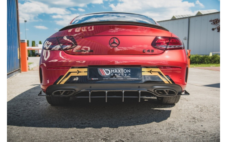 Накладка задняя Mercedes C-class W205 Coupe 2014-2019