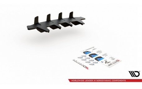 Накладка задняя Mercedes C-class W205 Coupe 2014-2019