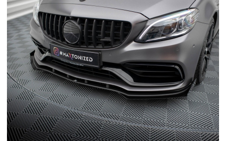 Накладка передняя Mercedes C-class W205 2019-2021