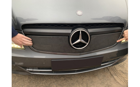 Зимняя накладка на решетку Mercedes Vito W639