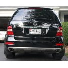 Брызговики Mercedes ML-class W164
