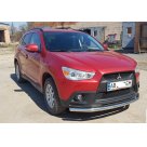 Защита передняя Mitsubishi Outlander