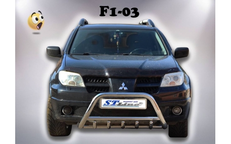 Защита передняя Mitsubishi Outlander 