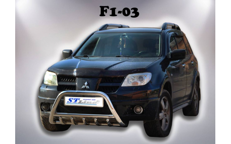 Защита передняя Mitsubishi Outlander 