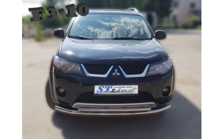 Защита передняя Mitsubishi Outlander