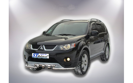 Защита передняя Mitsubishi Outlander