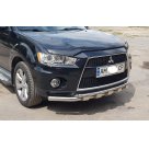 Защита передняя Mitsubishi Outlander