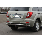 Защита задняя Mitsubishi Outlander