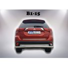 Защита задняя Mitsubishi Outlander