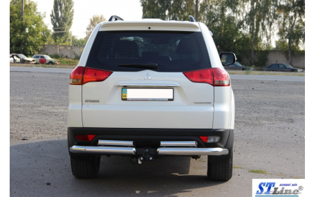 Защита задняя Mitsubishi Pajero Sport