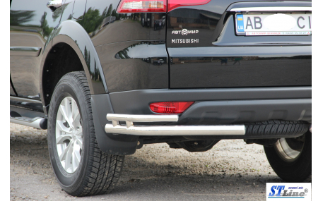 Защита задняя Mitsubishi Pajero Sport