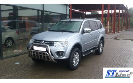 Защита передняя Mitsubishi Pajero Sport