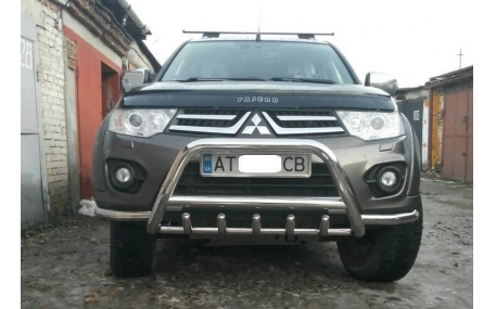 Защита передняя Mitsubishi Pajero Sport
