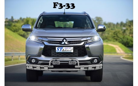 Защита передняя Mitsubishi Pajero Sport