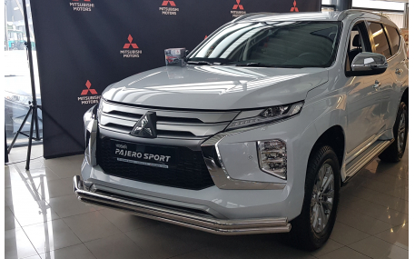 Защита передняя Mitsubishi Pajero Sport