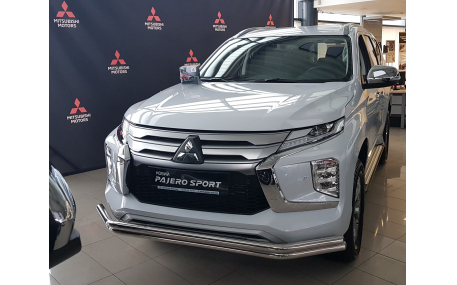 Защита передняя Mitsubishi Pajero Sport