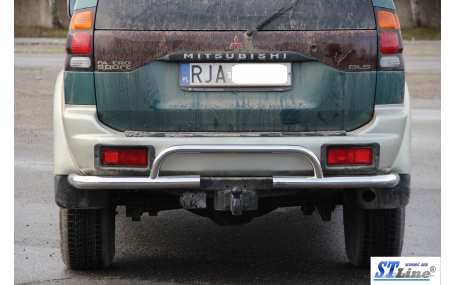 Защита задняя Mitsubishi Pajero Sport