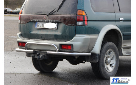 Защита задняя Mitsubishi Pajero Sport