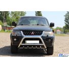 Защита передняя Mitsubishi Pajero Sport