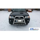 Защита передняя Mitsubishi Pajero Sport