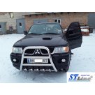 Защита передняя Mitsubishi Pajero Sport