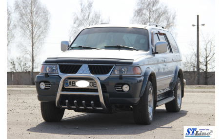 Защита передняя Mitsubishi Pajero Sport