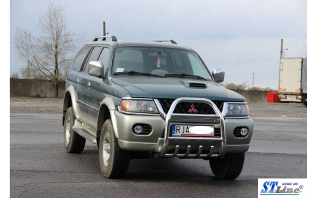 Защита передняя Mitsubishi Pajero Sport