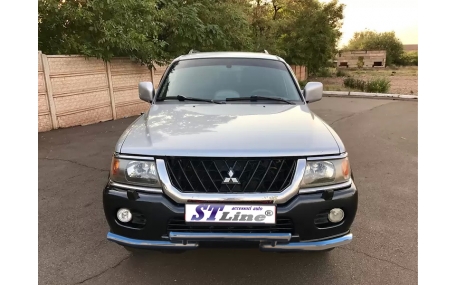 Защита передняя Mitsubishi Pajero Sport