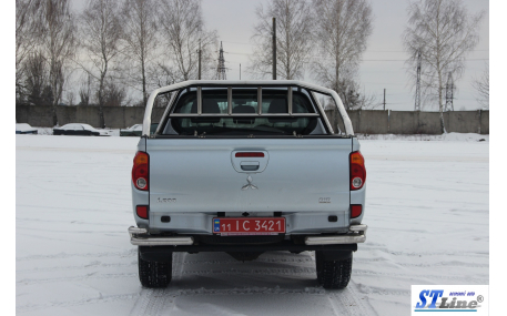 Защита задняя Mitsubishi L200