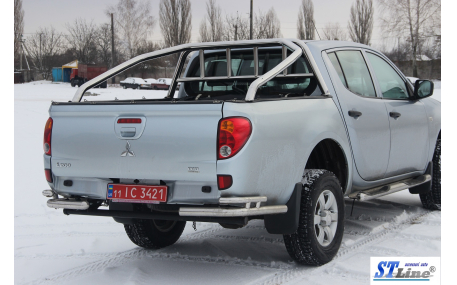 Защита задняя Mitsubishi L200