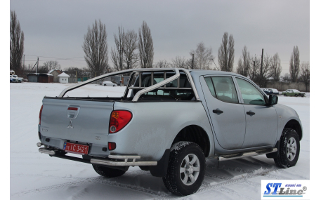 Защита задняя Mitsubishi L200