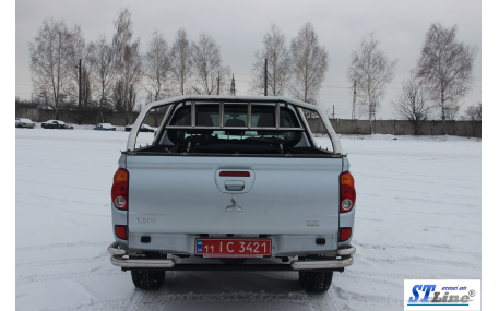 Защита задняя Mitsubishi L200