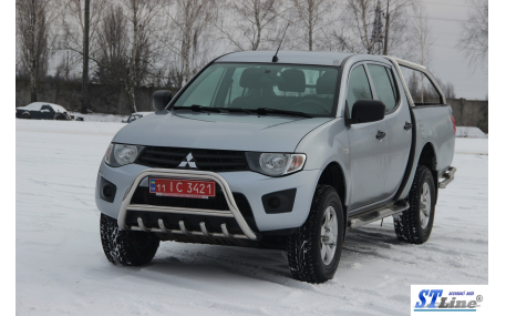 Защита передняя Mitsubishi L200