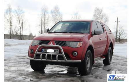Защита передняя Mitsubishi L200