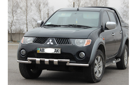 Защита передняя Mitsubishi Outlander