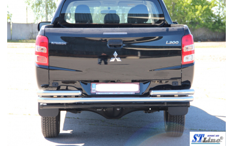 Защита задняя Mitsubishi L200